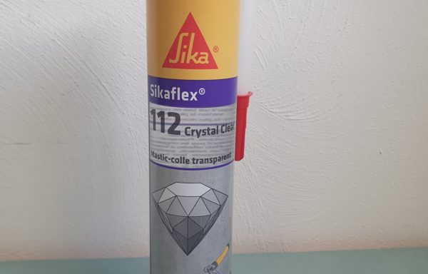 Mastic colle transparent