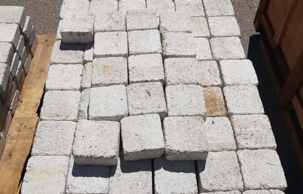 Pavé Béton Blanc