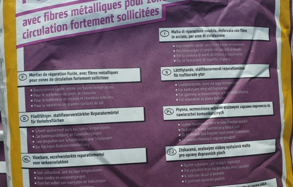 Mortier de réparation